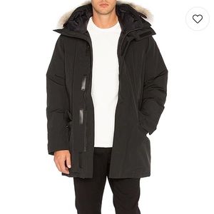 Canada Goose Langford Parka with Fur trimmed hood Mens Medium Fusion Fit